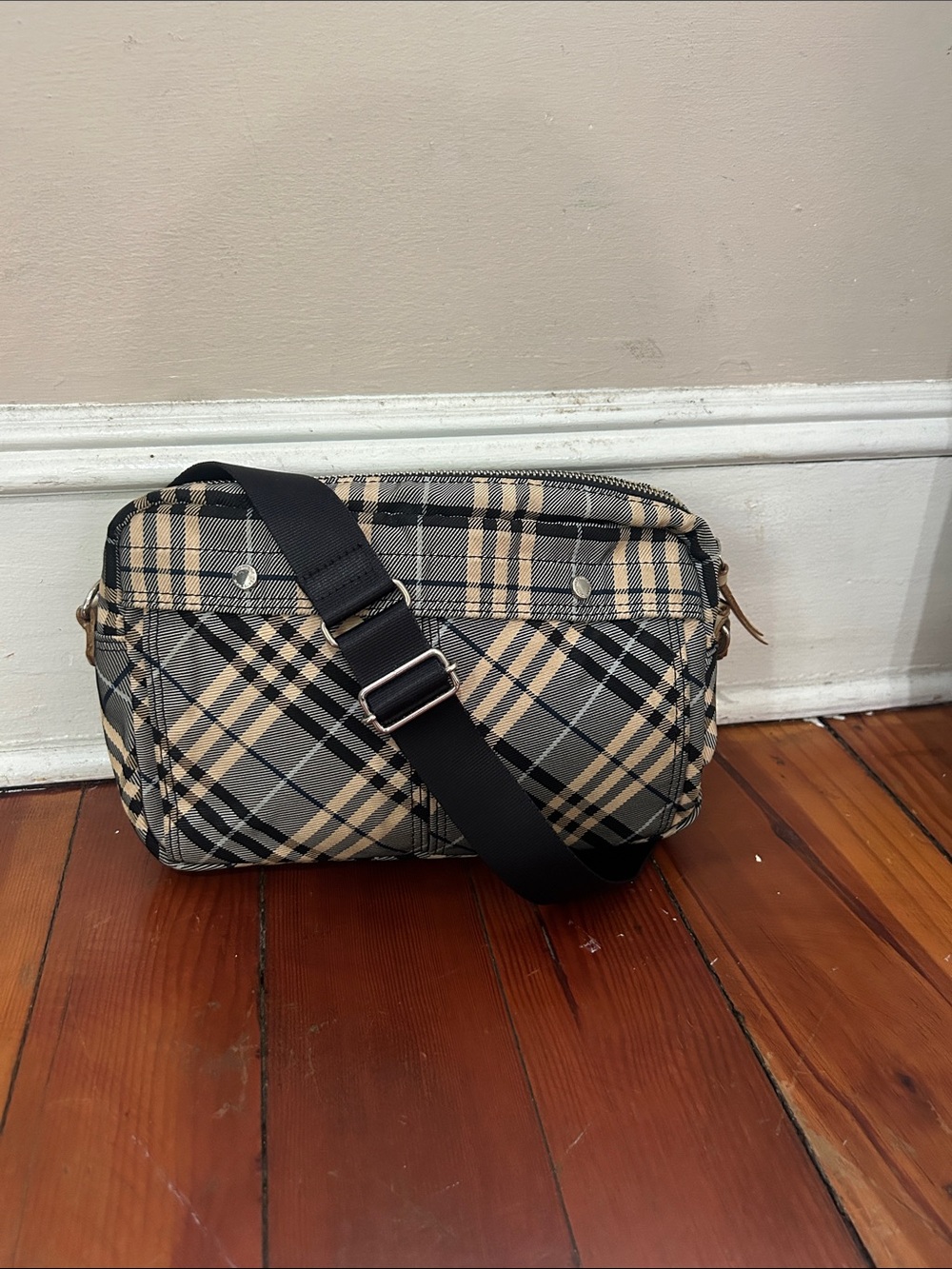 Burberry Blue Label Check Nova Crossing crossbody